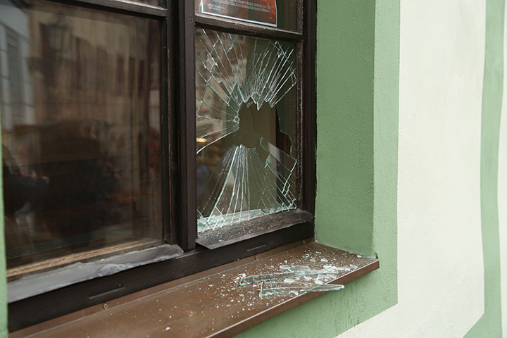 A2B Glass are able to board up broken windows while they are being repaired in Walsall.
